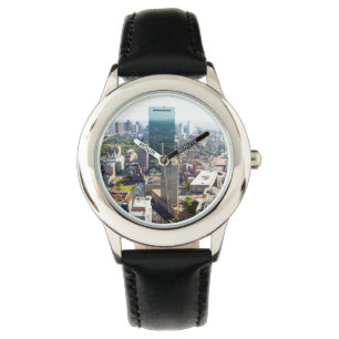 Relógio Vista aérea de Boston 2