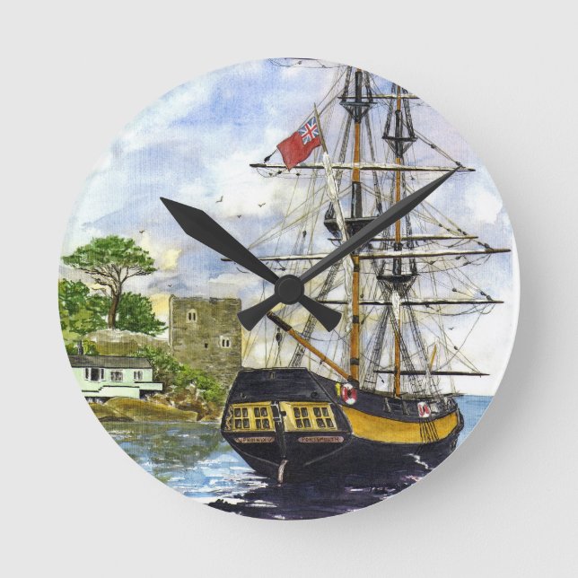 Relógio 'Vista traseira' (Frente)