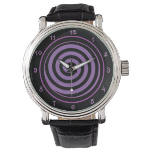 Relógio Vórtice Roxo Legal