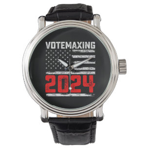 Relógio VoteMaxing 2024 Eleição Presidencial Trump