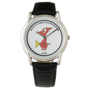 RELÓGIO VS-33 MUNDIAL FAMOUS SCREWBIRDS WRIST WATCH