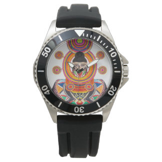 Relógio WATCH Art dos HOMENS por Davey AFRICANA SOLAR SYST