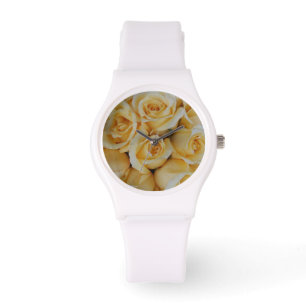 Relógio Watchbloom VIII: Rosas amarelos de Brooklyn