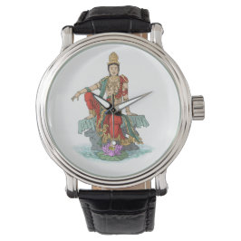 Relógio Water Moon Guan Yin Bodhisattva Watch