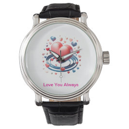 Relógio Watercolor Heart Watch