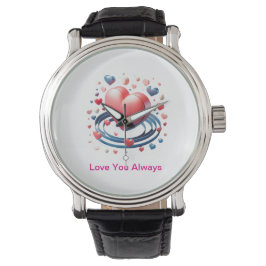 Relógio Watercolor Heart Watch - Unique Personali