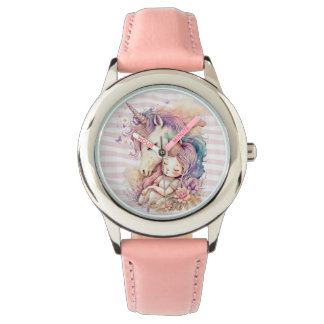 Relógio Watercolor Unicorn Watch