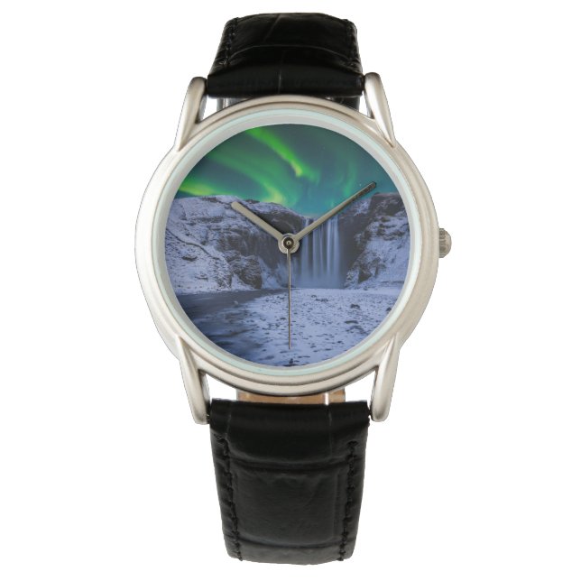 Relógio Waterfalls | Skógafoss Waterfall (Frente)