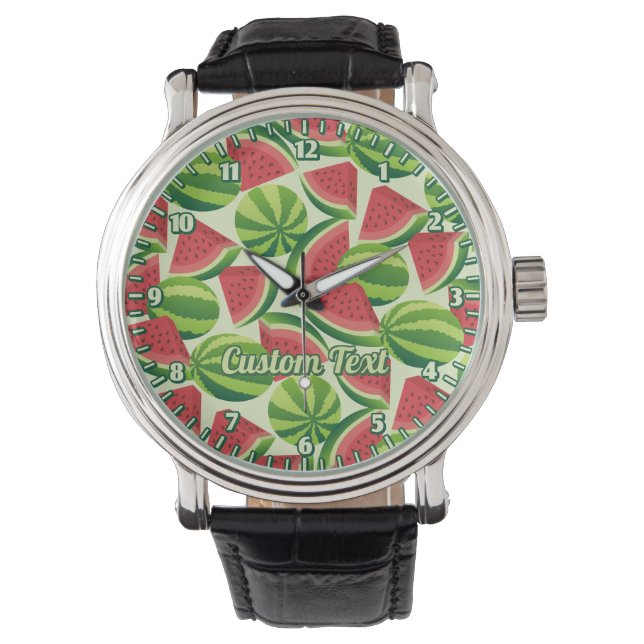Relógio Watermelon Patteron Wrist Watch (Frente)