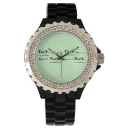 Relógio Wearable Inspiration: "Faith is a Lifestyle" Watch