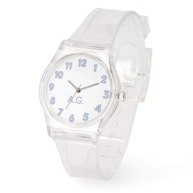 Relógio Wellness Waters Wristwatch - Transparent Ice Desig (Ângulo)