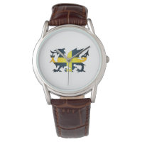 Welsh Dragon Santo David Flag