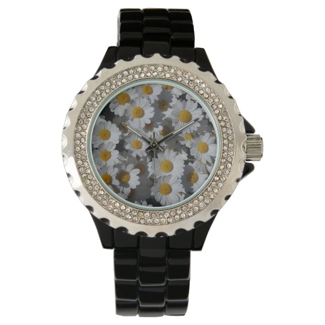 Relógio White Daisies Watch (Frente)