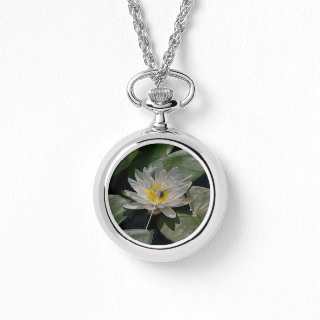 Relógio White Lotus Waterlily Watch (Frente)