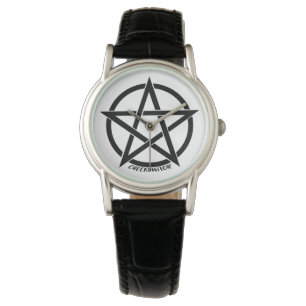 Relógio Wiccan Pagan Pentacle Cheeky Witch® Watch