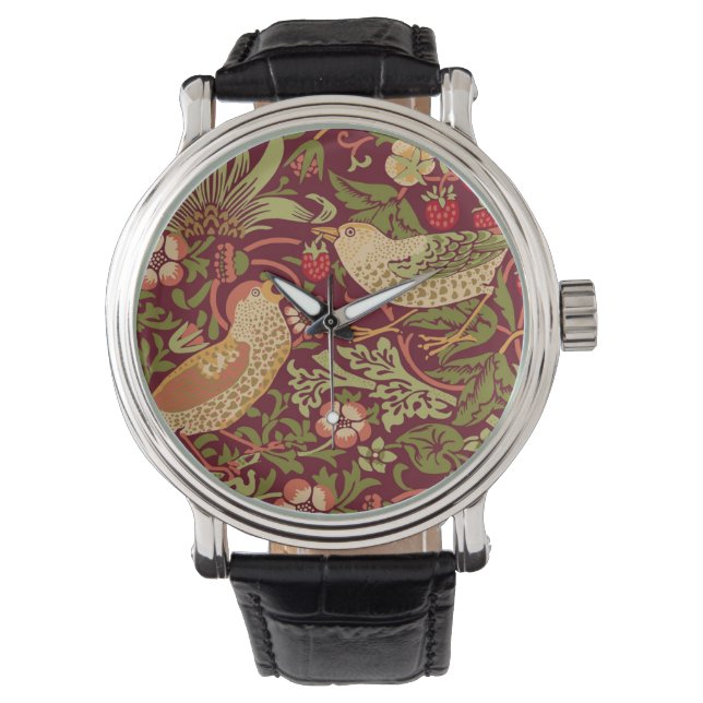 Relógio William Morris Strawberry Thef Watch (Frente)