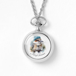 Relógio Winter Kookaburra Wish, personalizado