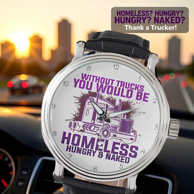 Relógio Without Trucks: Homeless, Hungry,  (Criador carregado)