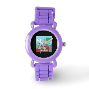 Relógio Wolf Do Virginia Funny Watch