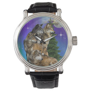 Relógio Wolf e Moon
