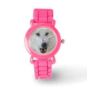 Relógio Wolf Pink Glitter Watch