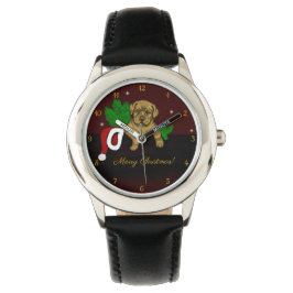 Relógio XMas puppy