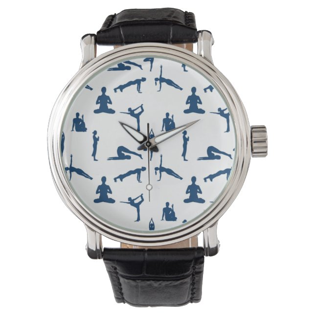 Relógio Yoga Poses (Frente)