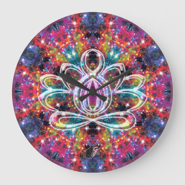 Relógio Zen Lotus (Frente)