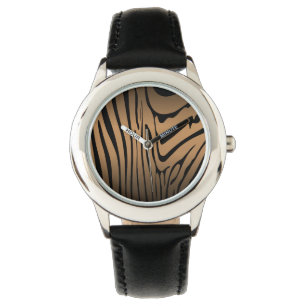 Relógio Zesty Zebra Brown
