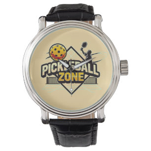 Relógio Zona de Pickleball - Perfeito para Jogadores Passi