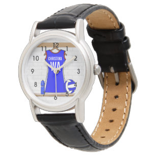 Relógios customizáveis do netball do desenhista