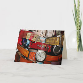 Relógios de Escrita, Cartão de Saudação de Vazio D