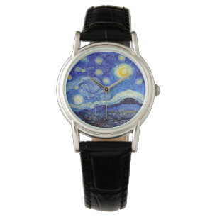 Relógios de noite estrelado Van Gogh