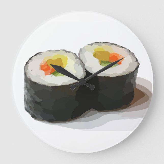 RELÓGIOS DE PAREDE SUSHI (Frente)