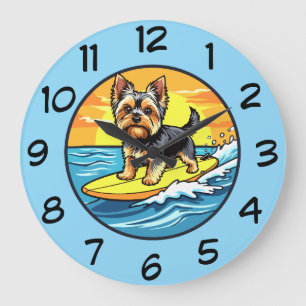Relógios de Parede Tema Cachorro Yorkshire Terrier