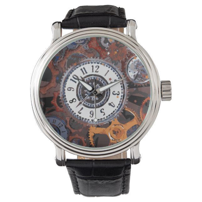 Relógios de relógio de vapor (Frente)