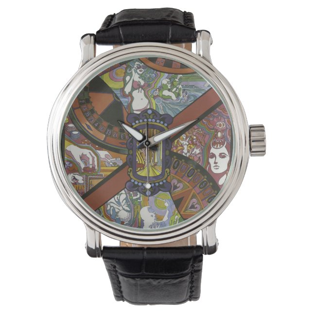 Relógios de Viagens vintage em Las Vegas USA (Frente)