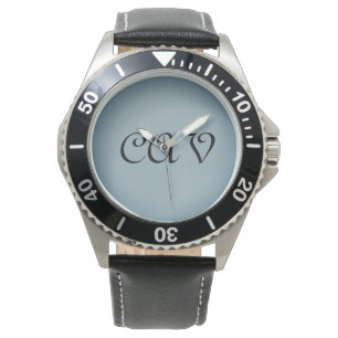 Relógios e Relógios de Cinza Azul