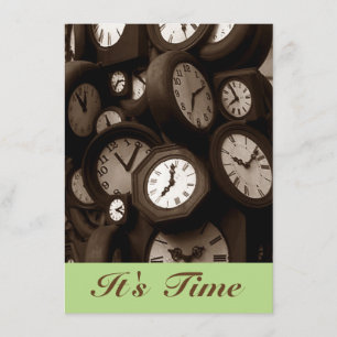 Relógios Retroativos É o momento dos Anúncios do L