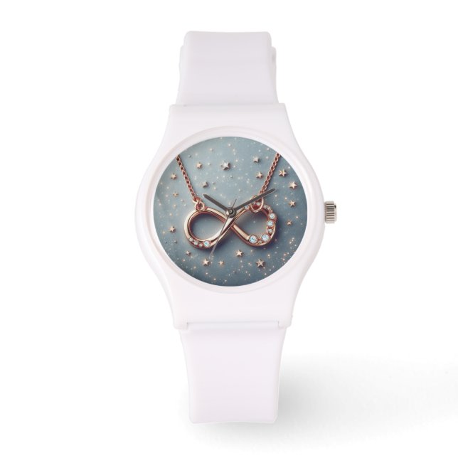Relógios | Silicone | Branco | Personalizado | Mod (Frente)