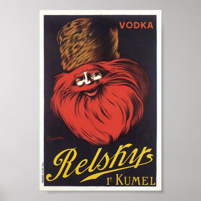 Relsky Vodka poster (Frente)