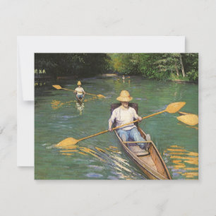 Remadores de Gustave Caillebotte, Arte Fino Antigo