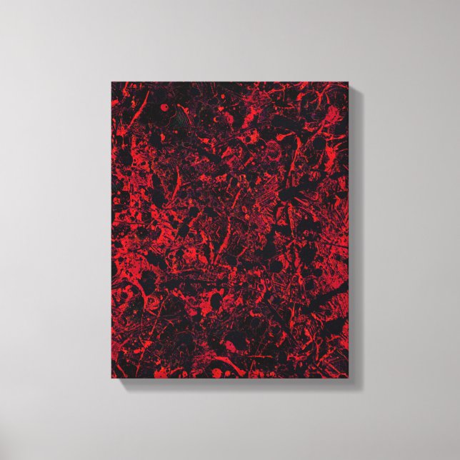 Remanescentes Impressão de tela Abstrato nº 1 (Frente)