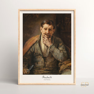 Rembrandt Santo Bartholomew Pintura Impressão