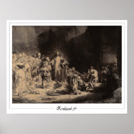Rembrandt van Rijn Zedign Art Poster #676