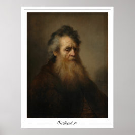 Rembrandt van Rijn Zedign Art Poster #699