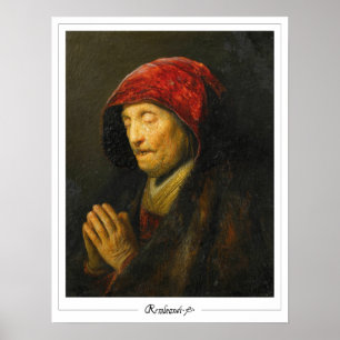Rembrandt van Rijn Zedign Art Poster nº 10