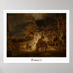 Rembrandt van Rijn Zedign Art Poster nº 13