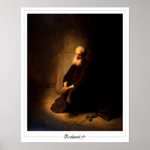 Rembrandt van Rijn Zedign Art Poster nº 144