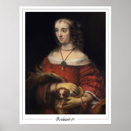 Rembrandt van Rijn Zedign Art Poster nº 6